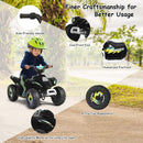6V Electric ATV Quad for Kids, Motorized Ride-On Vehicle with Forward/Reverse Control