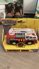 Tonka Mini Fire Truck with Authentic Sound Effects