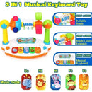 Interactive Musical Keyboard Toy for Toddlers with Lights and Sounds