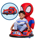 Spider-Man Spidey ImaginAir 6V Powered Bumper Car with Inflatable Features