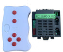 RX23 12V FC One-Sided Socket Children's Electric Ride-On Car with 2.4G Bluetooth Remote Control