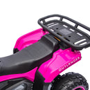 24V 160W Kids Off-Road ATV with Bluetooth, LED Lights, and Cargo Racks