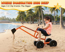 Sand Digger Excavator Ride-On Toy