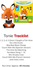 Counting Songs Audio Figurine from Tonies for Kids