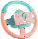 Interactive Kids Steering Wheel Toy with Lights and Sounds for Backseat Fun