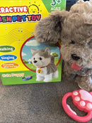 Marsjoy Plush Interactive Puppy Dog with Barking, Singing, and Talking Features