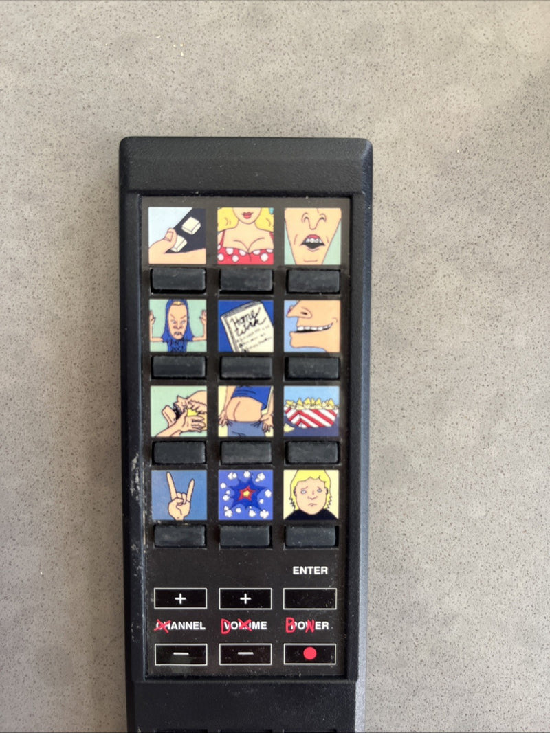Vintage MTV Beavis and Butthead Talking Sound Effects TV Remote Control