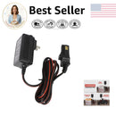 12V Charger for Gray & Orange Top Power Wheels Batteries - Compact and Dependable