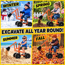 Sand Digger Excavator Ride-On Toy