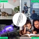 Waputne Rechargeable Cat Toy with Green Light, 3 Dynamic Modes, and 5 Engaging Patterns