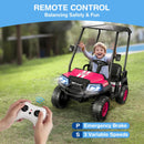 24V Electric 4-Seater Golf Cart for Kids with 4WD