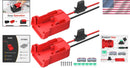 18V Battery Connector Set for Power Wheels and RC Toys - Comes with Fuses and Wires (2 Pack)
