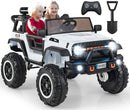 24V Electric Jeep Truck for Kids - Switchable 2WD/4WD 2-Seater Ride-On Vehicle