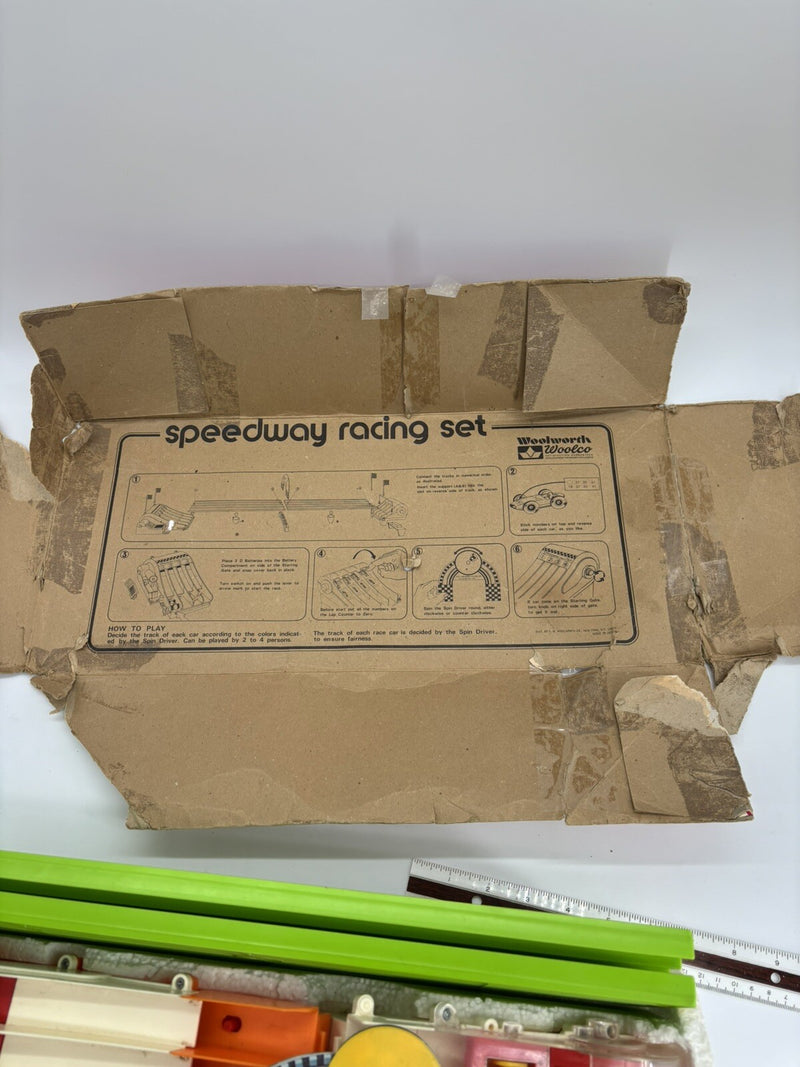 4-Lane Speedway Racing Track Set for Competitive Play