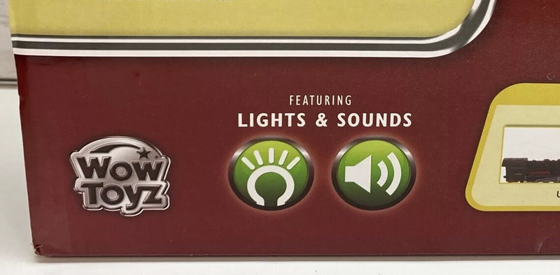 Vintage Style Classic 20-Piece Train Set with 14ft Track, Lights, and Sounds