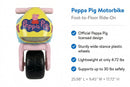 Peppa Pig Foot-to-Floor Ride-On Motorbike for Children Aged 2-6