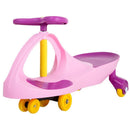 Lil' Rider Wiggle Car - Ride-On Toy for Kids 3 Years and Older, Large, Pink & Purple