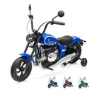 Kids 24V Electric Dirt Bike with Training Wheels and 200W Motor for 45 Minutes of Fun