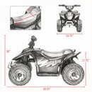 Green Electric Ride-On ATV for Toddlers Aged 18-36 Months