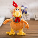 15-Inch Hilarious Singing Rooster Toy with Musical Sounds for Everyone