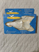 Retro Battery-Operated Flying Seagull Toy in Original Packaging from the 80s