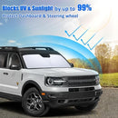 Tailored Windshield Sunshade for 2021-2026 Ford Bronco Sport