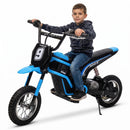 350W 24V Electric Dirt Bike for Kids - 3 Speed Off-Road Ride-On Motorcycle