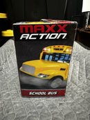Max Action School Bus Toy with Lights and Sounds