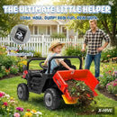 24V Electric Ride-On Dump Truck with 400W Power and Metal/Polypropylene Build