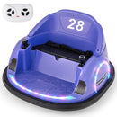 12V Electric 360° Rotating Bumper Car Toy for Toddlers with Remote Control