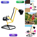 Ride-On Excavator Toy with Enhanced Stability Base for Outdoor Fun