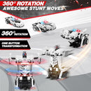2.4G Rechargeable RC Police Car Transformer Toy