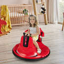 12V Red Kids Bumper Car with Dual Joystick Control and Remote