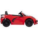 Huffy 12V Electric Red Corvette Stingray Ride-On Car for Kids, 5MPH