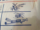 Remco 1965 Electronic Flying Stunt Plane Toy with Box - Untested Battery Operated
