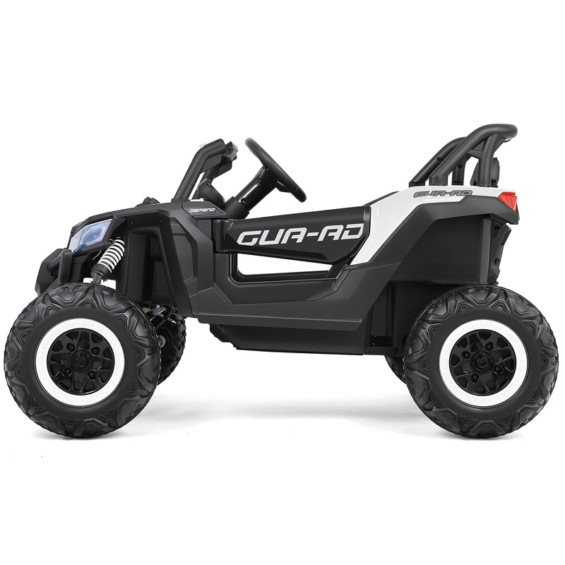 12V Kids Electric Off-Road UTV Ride-On Vehicle with Music, LED Lights, and Remote Control