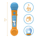 Peanuts Light-Up Microphone with Speaker, Sound Effects, and Melodies by Lexibook