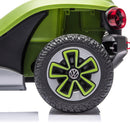 12V Official Volkswagen Beetle Electric Ride-On Car for Kids - Green, Speeds 1.5-2.5MPH