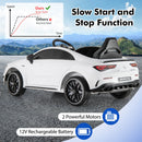12V Children’s Electric Ride-On Car with Remote Control, Rocking Feature, Transport Wheels, Lights, and Music
