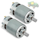 Dual 12 Volt Motors for Peg Perego Kids Ride-On Vehicle