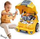 Take-Apart Truck Engine Toy for Kids Aged 3-5, Pretend Play Motor Vehicle