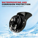High-Performance 12V 300DB Dual Tone Car Snail Horn Set