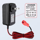 12V Charger for Ride-On Toys Compatible with ATV, Mercedes-Benz Truck, and Car