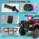12V/24V Kids Electric Ride-On Jeep Truck ATV with Parent Remote Control Toy Vehicle