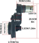 24V High Torque Gearbox for Power Wheels with 30000RPM Motor