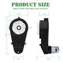 RS550 40000 RPM 12V Ride-On Car Gearbox Motor Duo