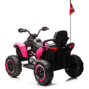 24V Electric ATV for Kids with Parental Remote Control and Bluetooth Connectivity
