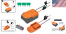 Ridgid 18V Battery Adapter for Power Wheels with Short Circuit Protection