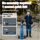 Three-Wheeled Electric Scooter for Children Aged 3 to 8 with LCD Screen and Vibrant Lights