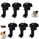 Set of 6 Boat Motor Coffee Mixers - Large Novelty Wind-Up Gadgets